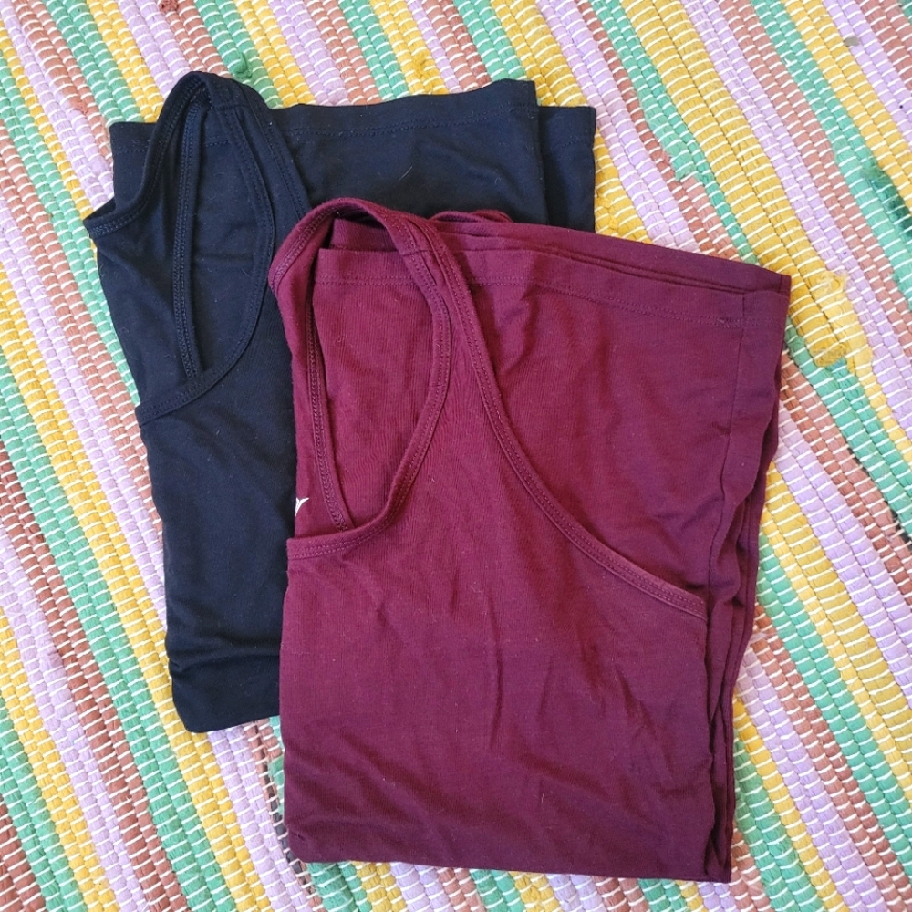Set of 2 Old Navy Active Racerback Tanks